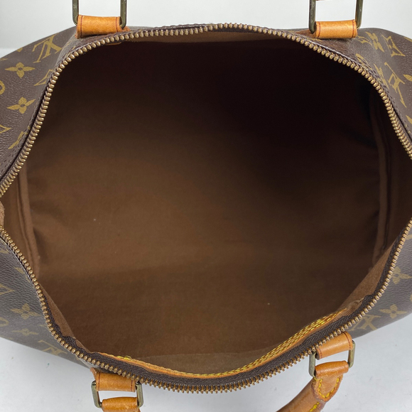 Louis Vuitton Speedy 35 Boston Bag Monogram Brown - Picture 7 of 7